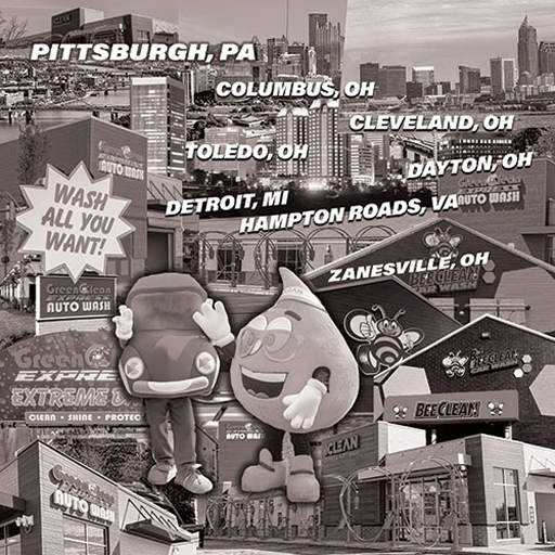 EWC rapid expansion map across Ohio, Pennsylvania, Virginia