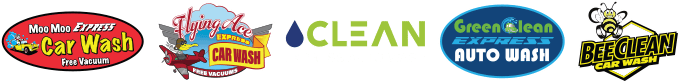 All of EWC logos together. Moo, Ace, Clean, Green Clean, Bee Clean