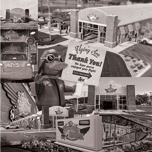 Flying Ace Express Car Wash debut location