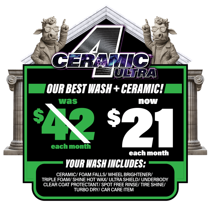 Ceramic 4 Ultra. Was $42. Now $21. each month.